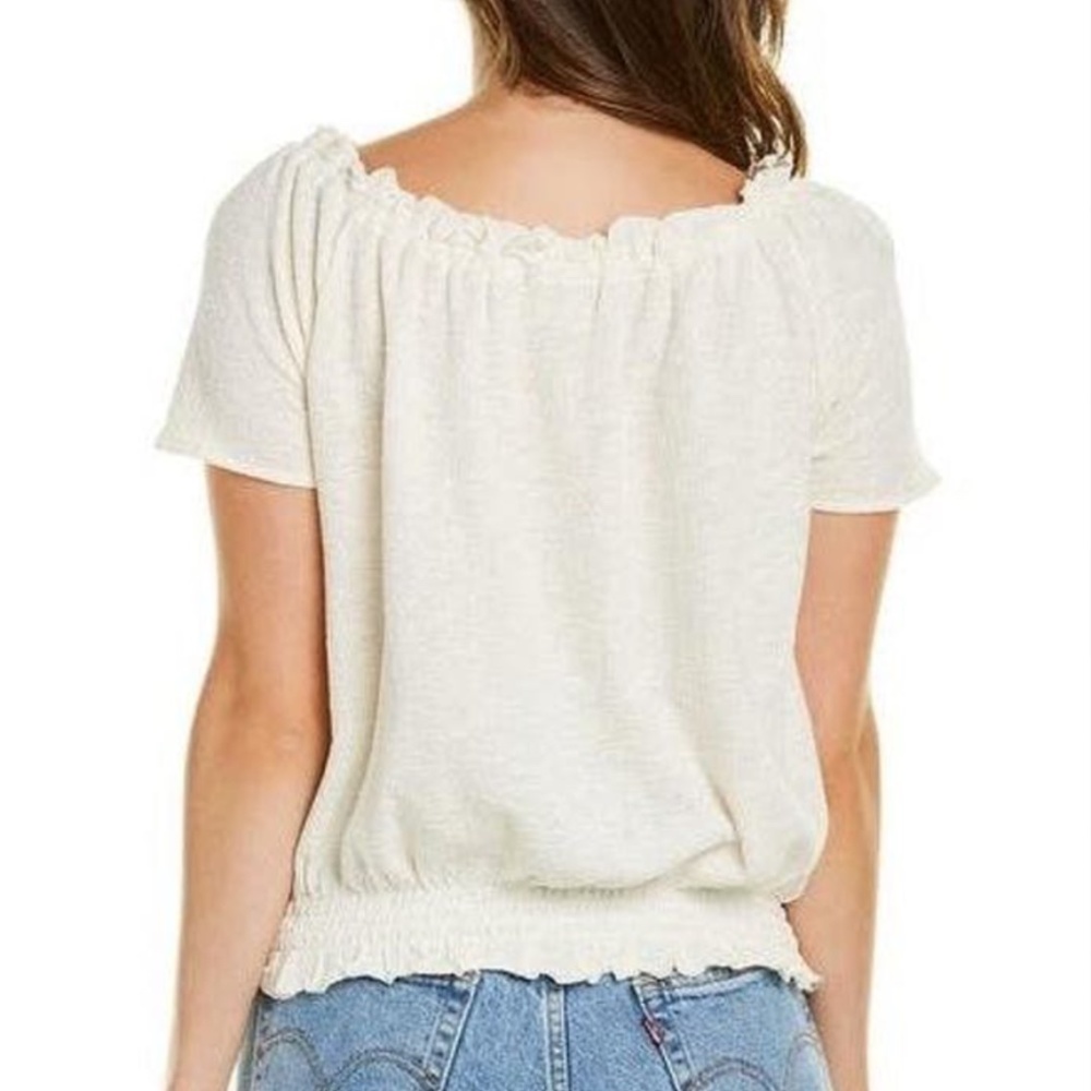 NWT Madewell Texture & Thread Drawstring Top - Picture 3 of 11